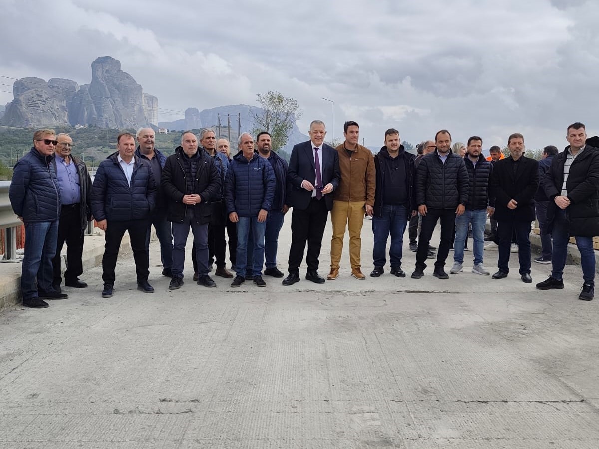 Σε εξέλιξη οι εργασίες στις πληγείσες γέφυρες της Θεσσαλίας 